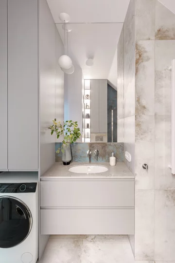 Stumetrowy apartament, projekt Joanna Lemka-Wójcik, jlw studio 