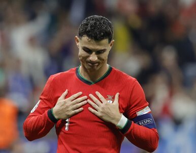 Miniatura: Ronaldo nie wytrzymał, a jego kolega...