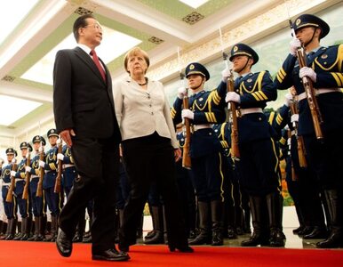 Miniatura: Merkel prosi Chińczyków, by ocalili euro