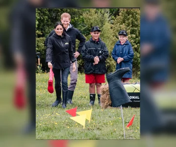 Książę Harry i księżna Meghan podczas wizyty w Nowej Zelandii 