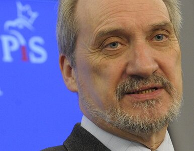 Miniatura: Macierewicz: Sądy? Zezwalają na bezprawie...
