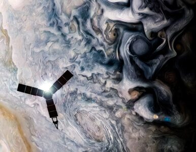 Miniatura: Jowisz w obiektywie sondy za miliard...