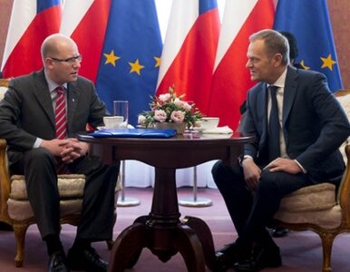 Miniatura: Premier Czech spotkał się z Tuskiem