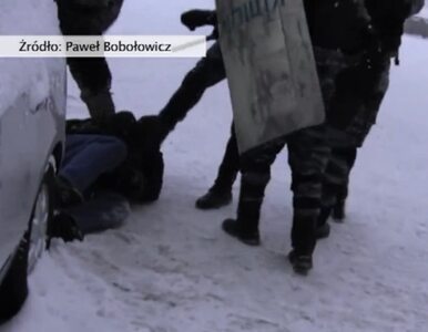 Miniatura: Polski dziennikarz spałowany w Kijowie