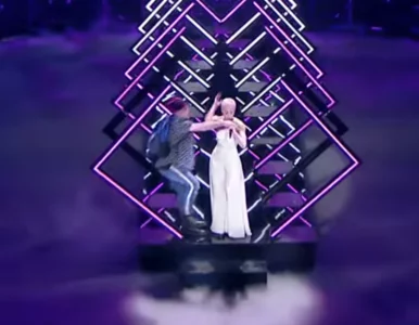 Miniatura: Skandal na Eurowizji. Mężczyzna wbiegł na...
