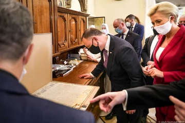 Wizyta prezydenta Andrzeja Dudy we Włoszech 