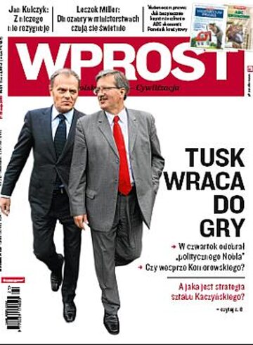 Okładka tygodnika Wprost nr 21/2010 (1424)