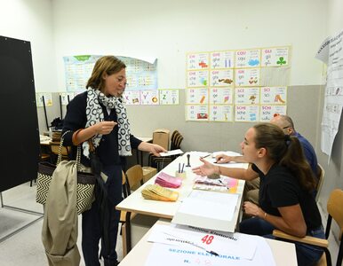 Miniatura: Włosi ruszyli do urn wyborczych. „Nie...