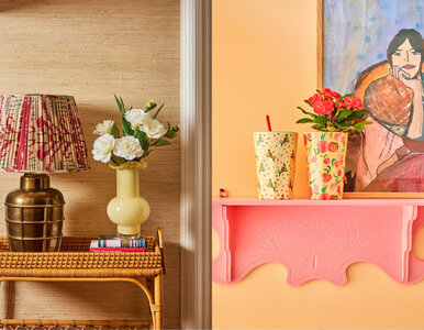 Miniatura: Ten odcień żółtego podbija wnętrza....