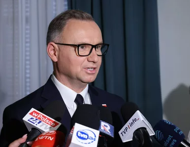 Miniatura: Andrzej Duda trzymał to w ścisłej...