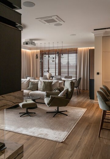 Dom z klimatem: stylowa metamorfoza podmiejskiej willi w Zielonej Górze. realizacja Katarzyny Fanajło z pracowni Home Design Decor 