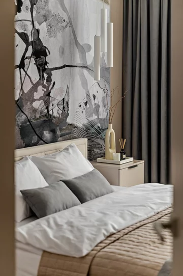 Miękka nowoczesność. Projekt: Deer Design 