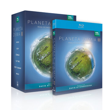 pakiet DVD i Blu-Ray z serialem "Planeta Ziemia II"