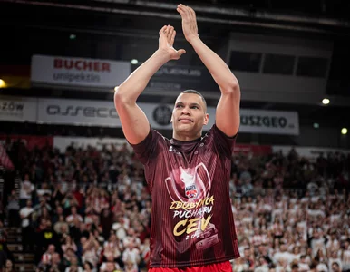 Miniatura: Gwiazda siatkówki nie kryła radości....