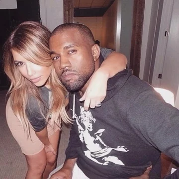 Kim Kardashian i Kanye West 