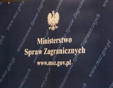 Miniatura: Polskie MSZ zaniepokojone zamieszkami w...
