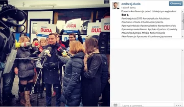 Fot. /instagram.com/andrzej.duda/