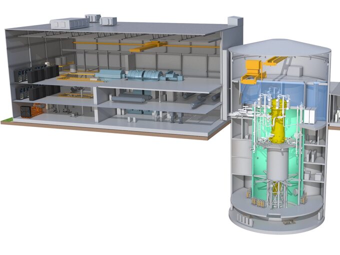 Przykład SMR - reaktor BWR-300 od GE Hitachi