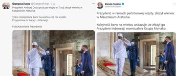 Wpisy Grzegorza Furgo i&nbsp;Danuty Huebner