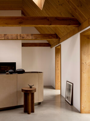 Miniatura: Kolekcja mebli drewnianych, projekt Norm...