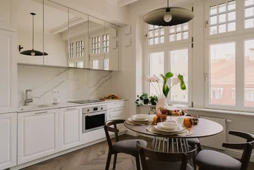 Małe mieszkanie w kamienicy, projekt KODO KODO, małe mieszkanie, kamienica, wrocław