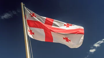 Co jest stolicą kraju, którego flagę widać na zdjęciu?