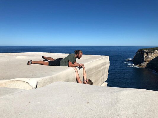 Miniatura: Niebezpieczne zdjęcia turystów w Australii