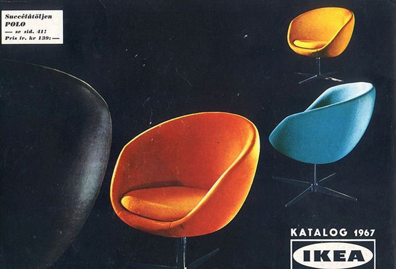 Okładka katalogu IKEA z 1967 roku 