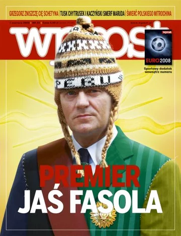 Okładka tygodnika Wprost nr 22/2008 (1327)