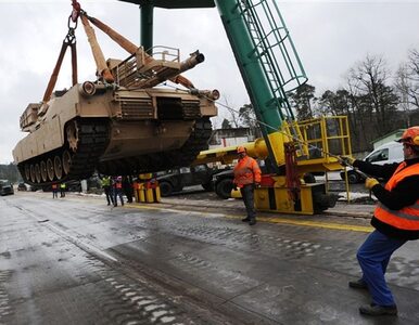 Miniatura: Amerykańskie czołgi opuściły Europę