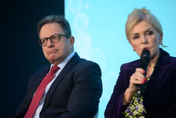 Prof. Robert Gil i&nbsp;prof. Lucyna Ostrowska