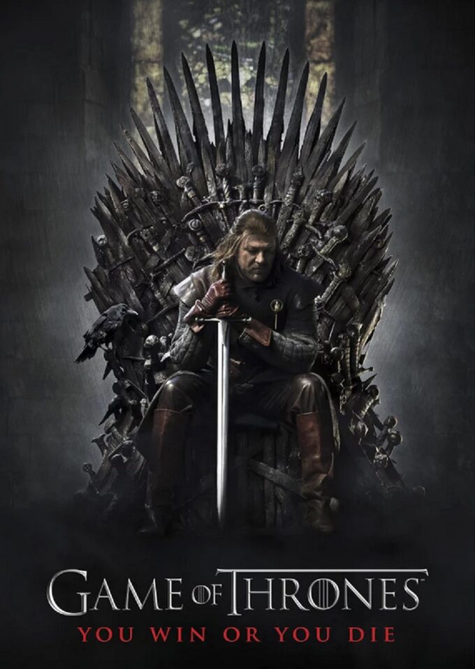 Plakat do pierwszego sezonu serialu „Gra o tron”
