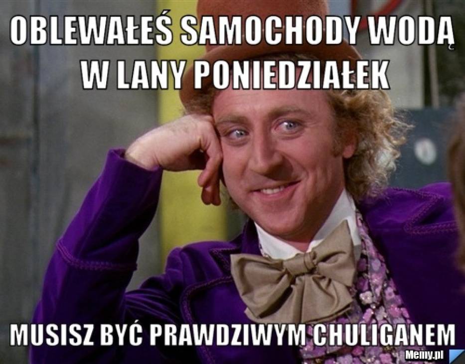 Memy na Lany Poniedziałek 