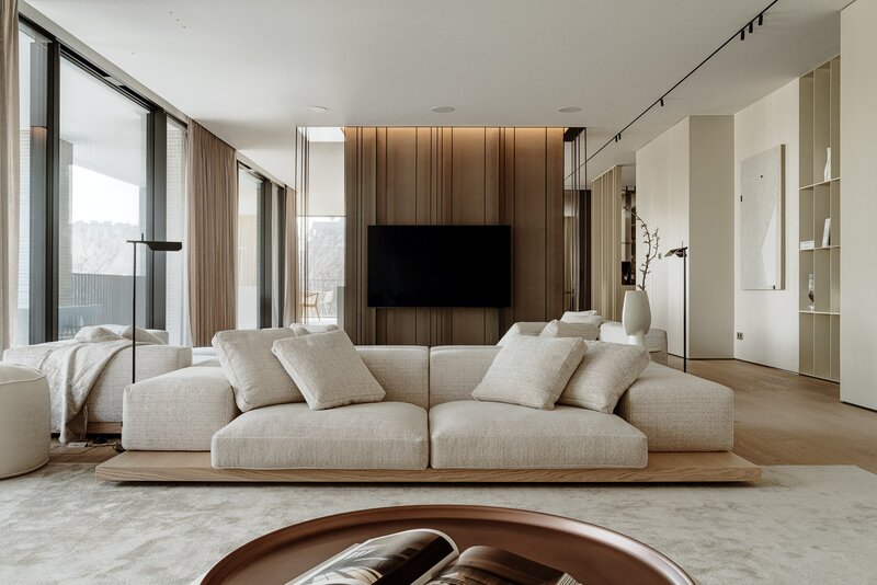 Apartament jak butikowy hotel, projekt Bajer Sokół Team