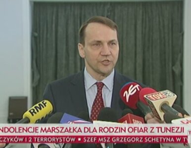 Miniatura: Sikorski: Wielka ulga, że informacje o...