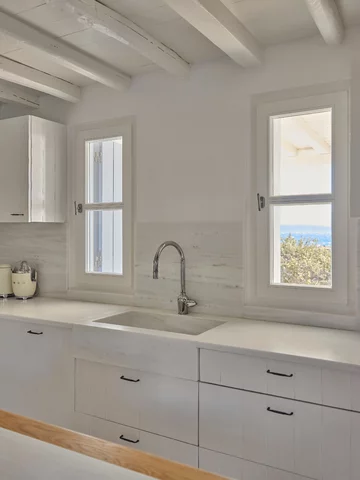 Dawna tłocznia wina nad samym morzem na Antiparos, projekt ARP 