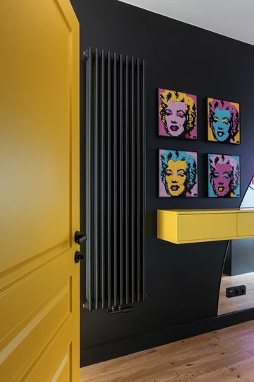 Mieszkanie urządzone w stylu Pop-art Pop-art, mieszkanie, wnętrza