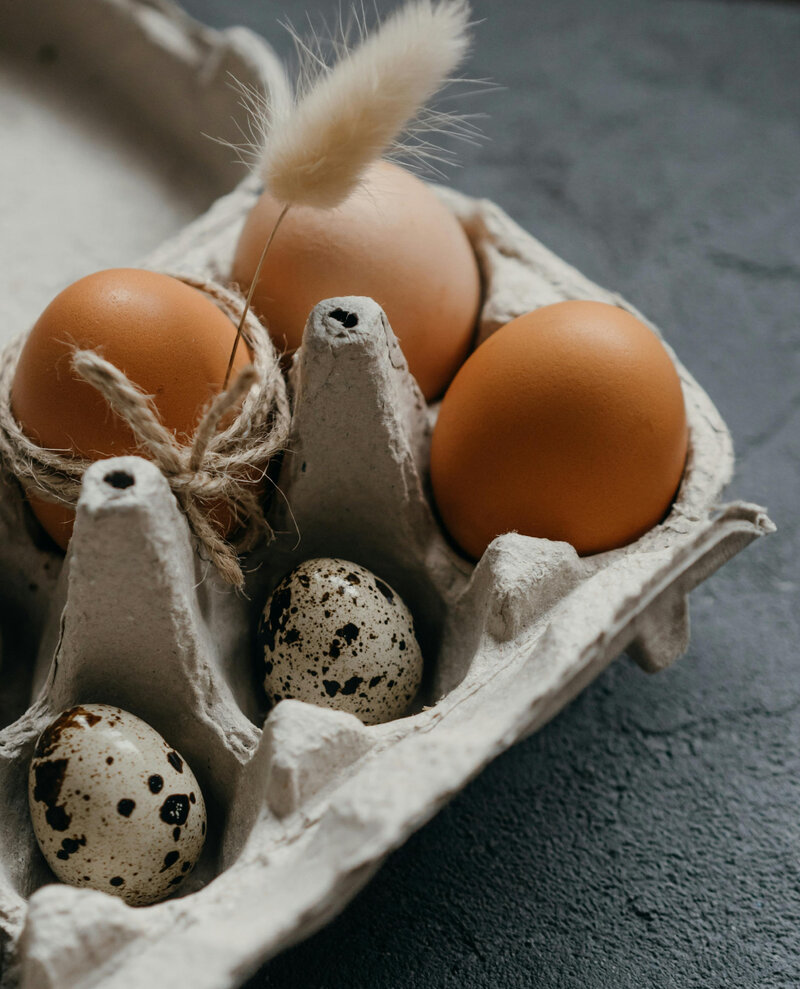 Wytłoczki po jajkach mogą być podstawą wielkanocnej dekoracji w stylu ekologicznego minimalizmu