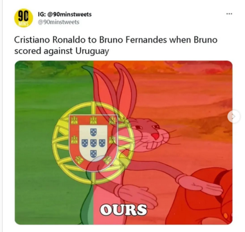 Mem po „golu” Ronaldo z Urugwajem 