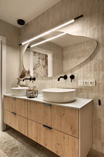 Japandi w Katowicach – harmonia prostoty i natury, projekt Avo Architekci 