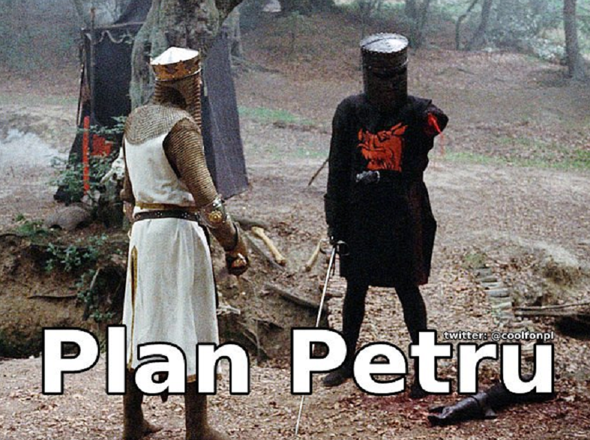 Plan Petru zainspirował internautów 