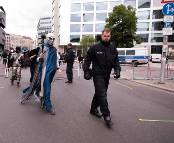 Protest w Berlinie (16 maja) 