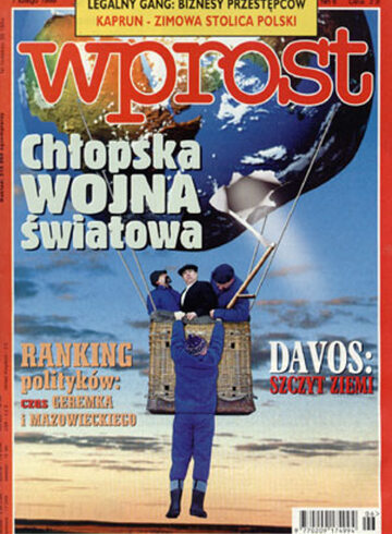 Okładka tygodnika Wprost nr 6/1999 (845)