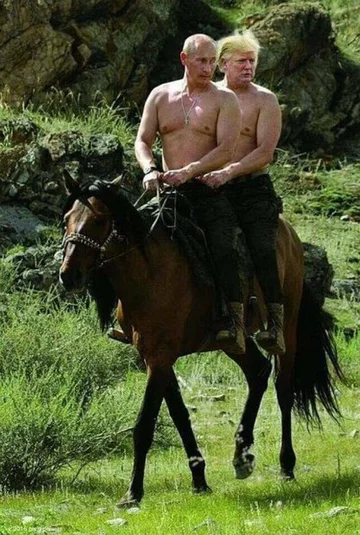 Władimir Putin, Donald Trump 