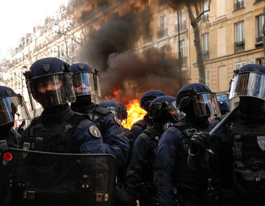 Nawet milion protestujących na ulicach Francji. Policja użyła gazu...