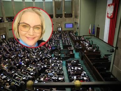 Miniatura: Kuriozalna scena w Sejmie z posłanką PiS i...
