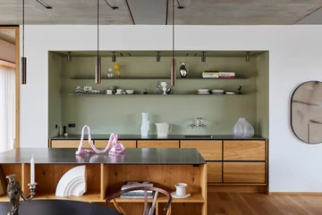 Mieszkanie projektu Dorte Mandrup i Louisa Beckera Garde Hvalsøe, mieszkanie, Dorte Mandrup i Louis Becker