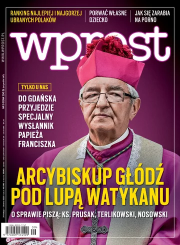 Okładka tygodnika Wprost nr 9/2020 (1925)