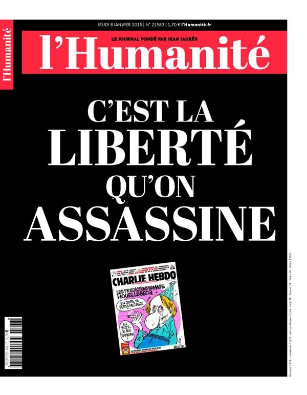 l'Humanite - "To jest wolność, którą mordowano"