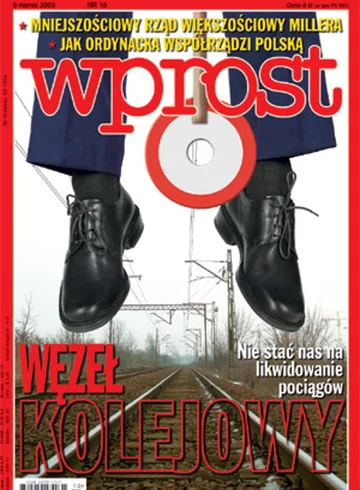 Okładka tygodnika Wprost nr 10/2003 (1058)